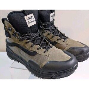 VANS UltraRange EXO Hi MTE-2 Shoe Dark Olive Green Waterproof Hiking Boots Sz 9